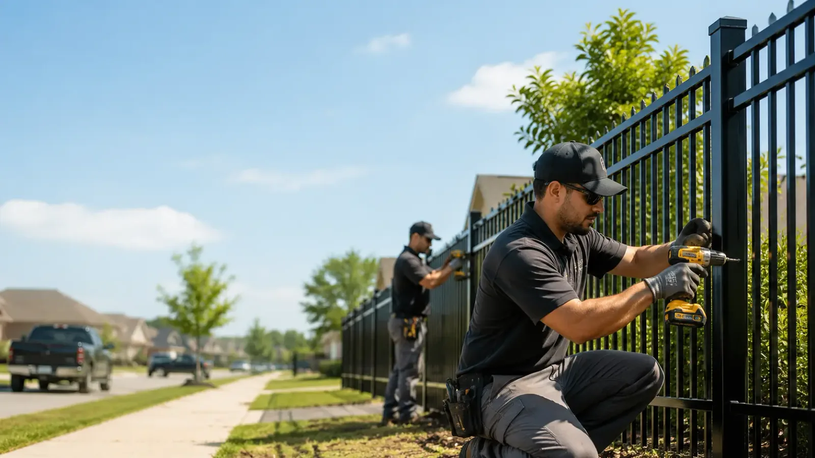 Metal Fence Installation in Hankins, NY